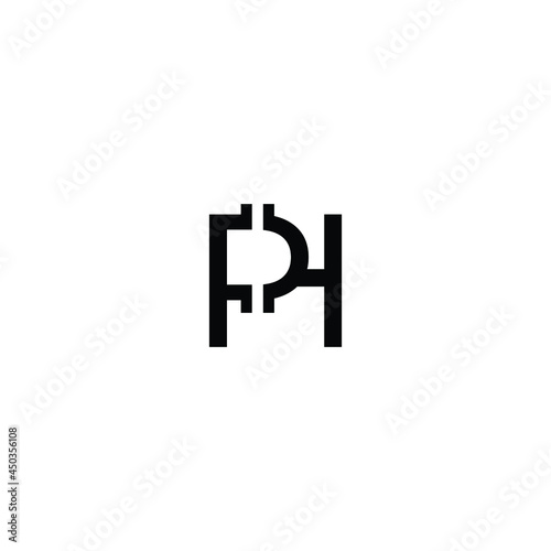 Letter PH vector logo design © Pxelo