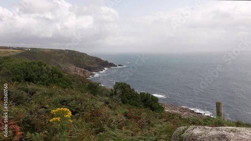 Wallpaper Mural Tater Du Lighthouse in Cornwall UK from Boscawen Point Torontodigital.ca