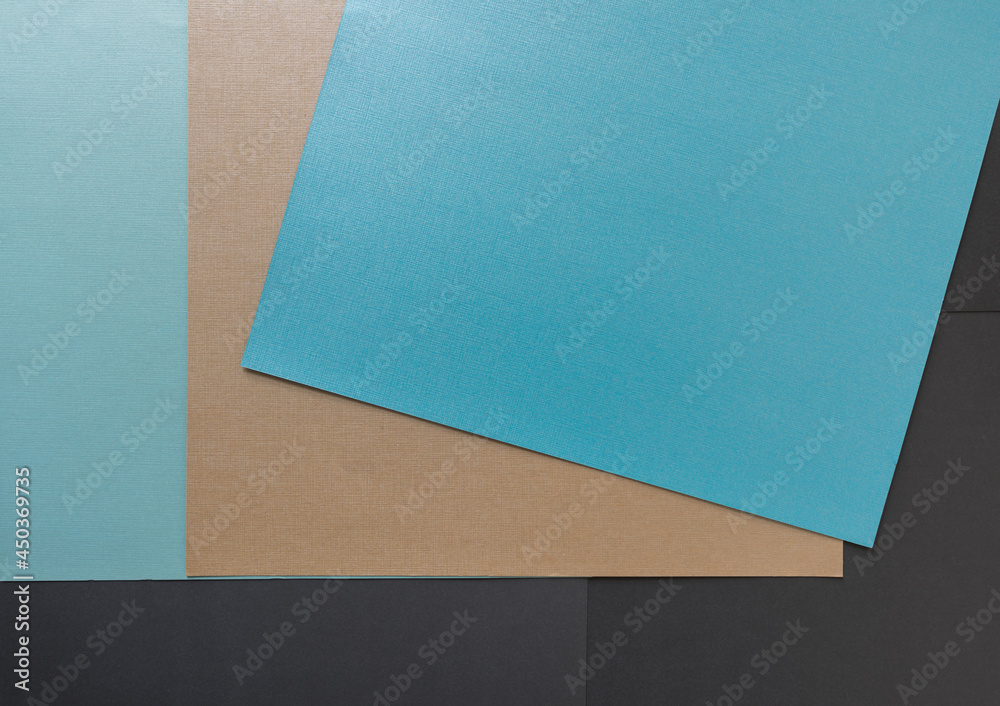 note paper on blue background note paper on blue background