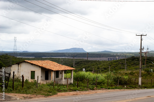 Xingó hydroelectric plant, located on the border between Sergipe and Alagoas. © J.P.