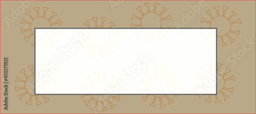 frame with covid-19 background pictures