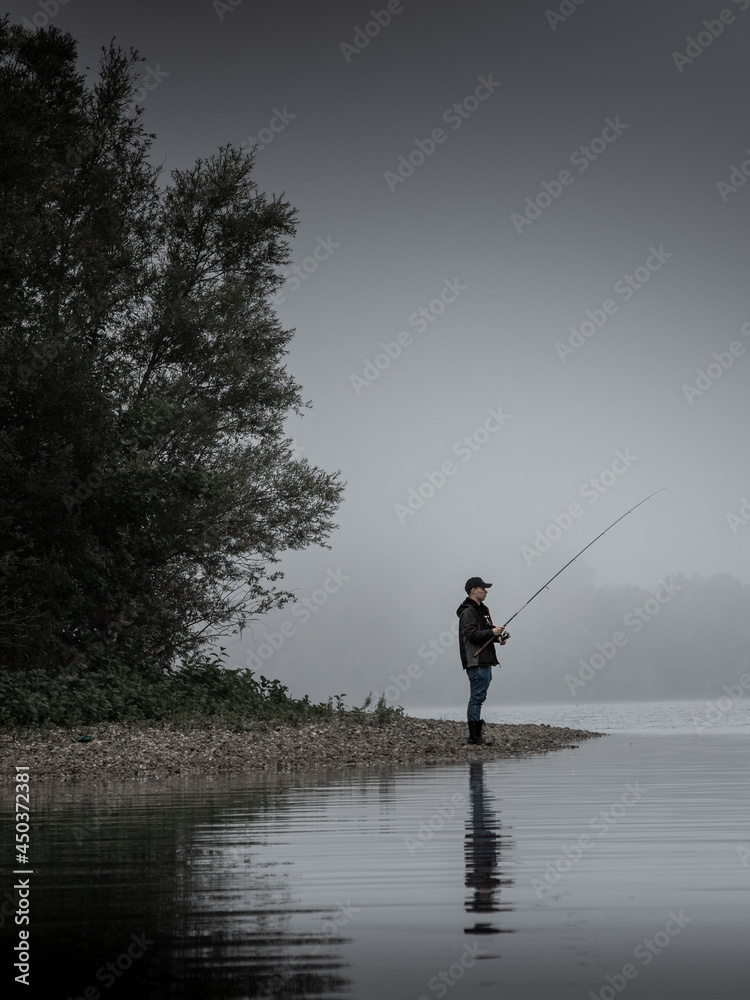 Fishing in fog