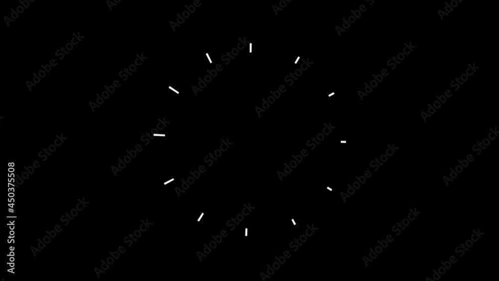 Flat Style Animated Shapes Accent with Alpha Channel on black Motion graphic elements background. Elements. Happy New Year, 4th of july, independence day, victory day or other anniversary days.