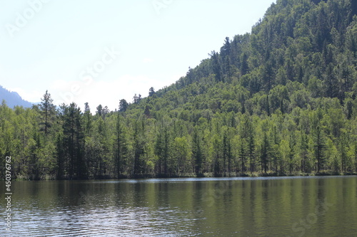 lake in the mountains