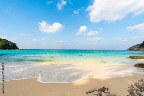 Fototapeta Naklejka Na Ścianę i Meble -  beach with palm trees