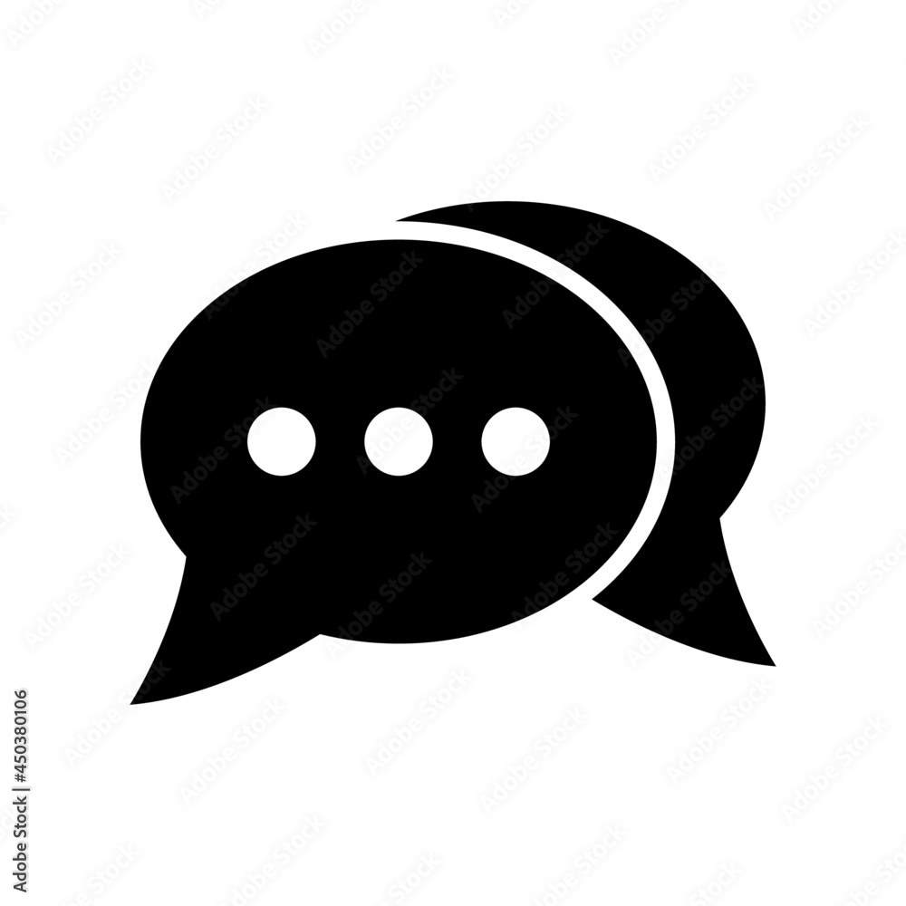 conversation icon or logo isolated sign symbol vector illustration - high quality black style vector icons
conversation icon or logo isolated sign symbol vector illustration - high quality black style vector icons