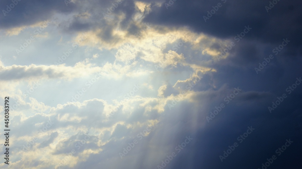 Obraz premium Time lapse clouds