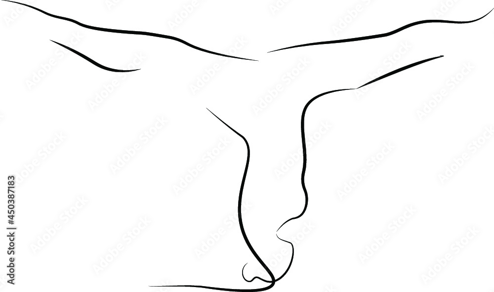 line drawing of a man in a yoga pose line drawing of a man in a yoga pose