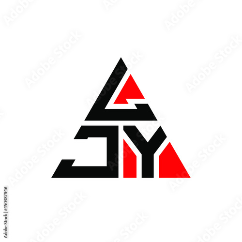 Free Download LJY triangle letter logo design with triangle shape. LJY triangle logo design monogram. LJY triangle vector logo template with red color. LJY triangular logo Simple, Elegant, and Luxurious Logo. LJY  - GFXLoad