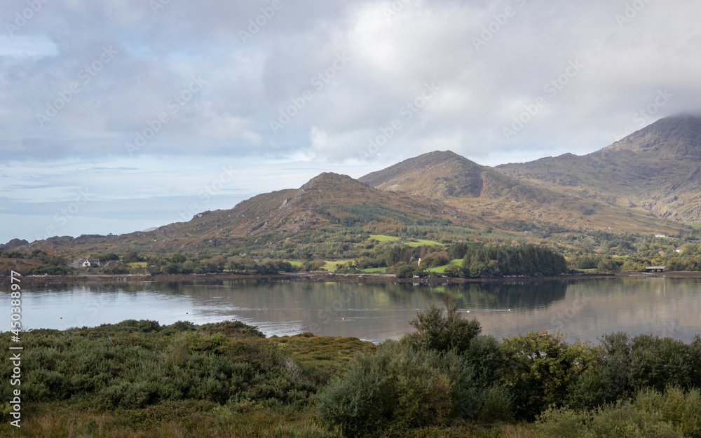 Light on Mountains at Entrance to Adrigole Harbour, County Cork