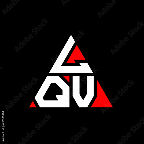 Free Download LQV triangle letter logo design with triangle shape. LQV triangle logo design monogram. LQV triangle vector logo template with red color. LQV triangular logo Simple, Elegant, and Luxurious Logo. LQV  - GFXLoad