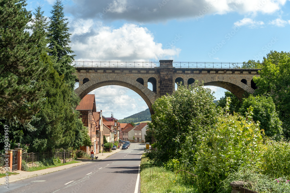 Fototapeta premium Viadukt im thüringischen Stadtilm