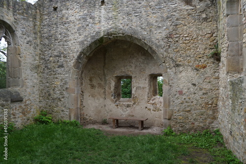 Kirchenruine aus dem Siebzehnten Jahrhundert 