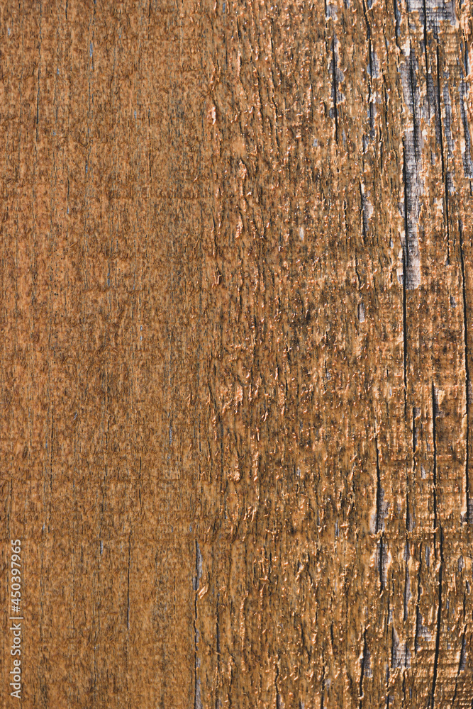 Fototapeta premium Old wood texture background surface. Table surface top view. Vintage wood texture