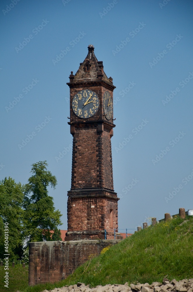 Alte Uhrturm in Ludwigsafen