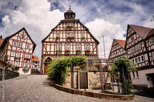 Wallpaper Mural Homberg Efze, Hessen Germany, City hall Torontodigital.ca