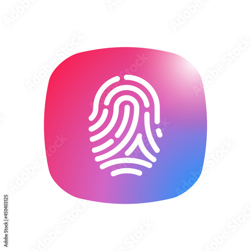 Fingerprint - Sticker