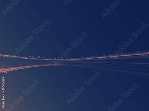 Abstract Peaceful Curve Background