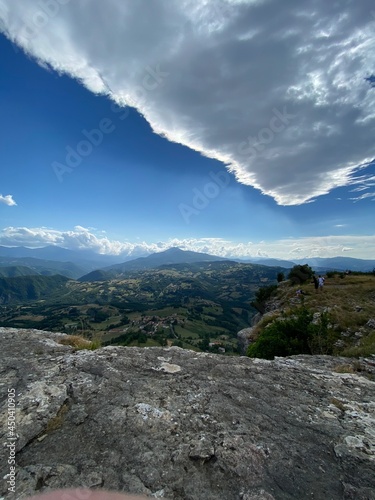 Monti Cielo e Nuvole Pietra di Bismantova