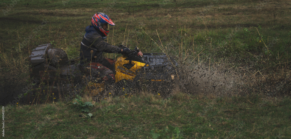 quad bike racing