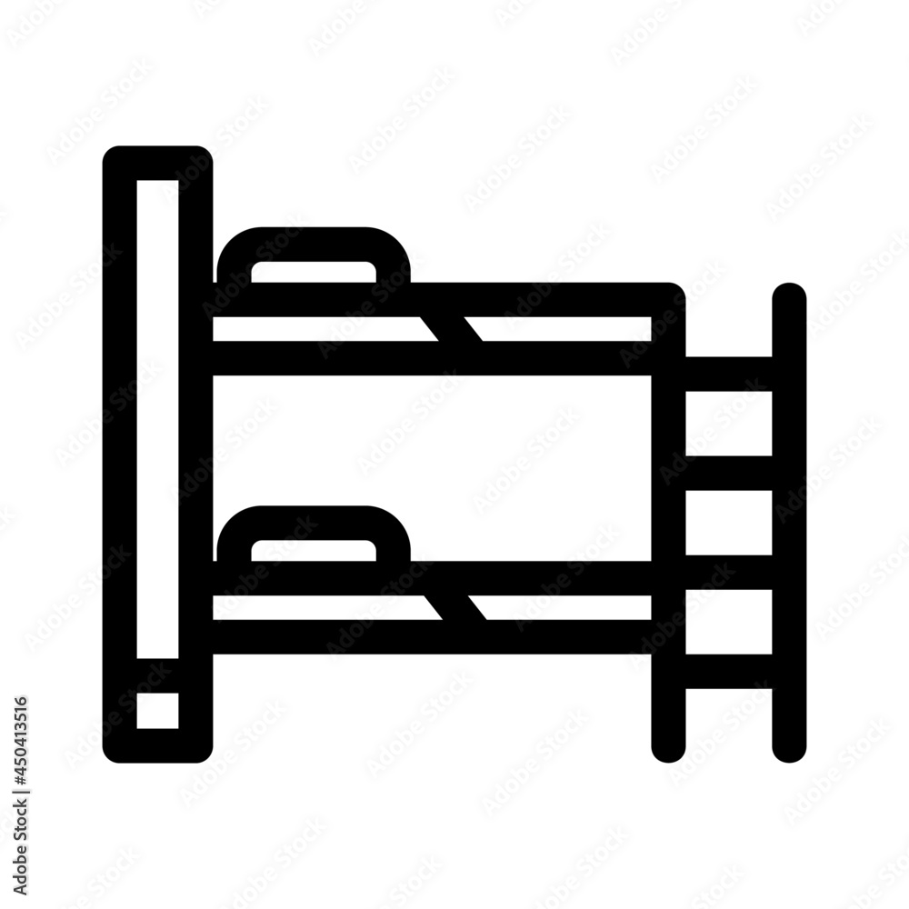 bunk bed icon or logo isolated sign symbol vector illustration - high quality black style vector icons
bunk bed icon or logo isolated sign symbol vector illustration - high quality black style vector icons