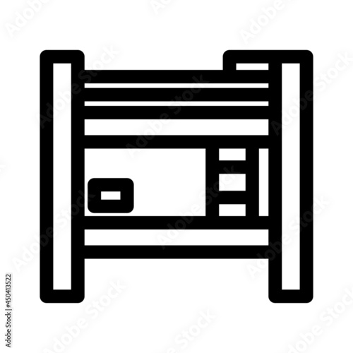 bunk bed icon or logo isolated sign symbol vector illustration - high quality black style vector icons
