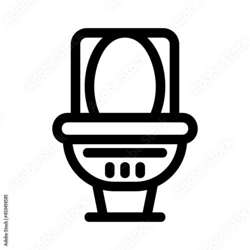 commode icon or logo isolated sign symbol vector illustration - high quality black style vector icons
