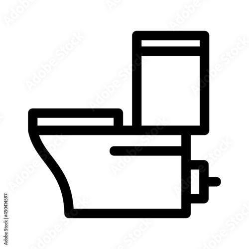 commode icon or logo isolated sign symbol vector illustration - high quality black style vector icons
