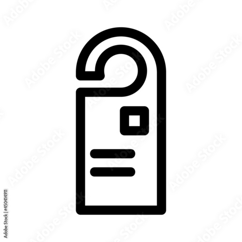 Free Download door hanger icon or logo isolated sign symbol vector illustration - high quality black style vector icons
 - GFXLoad