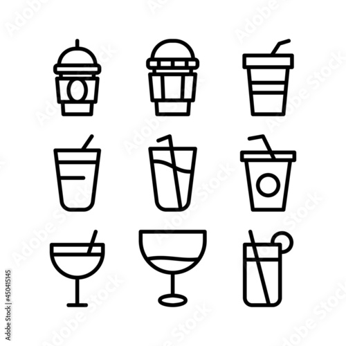 drink icon or logo isolated sign symbol vector illustration - high quality black style vector icons 