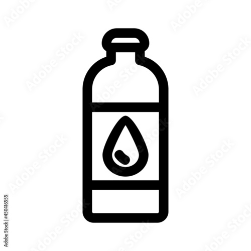 milk bottle icon or logo isolated sign symbol vector illustration - high quality black style vector icons 