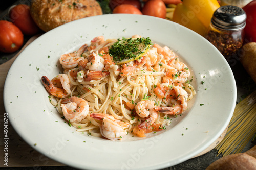 Shrimp scampi 2