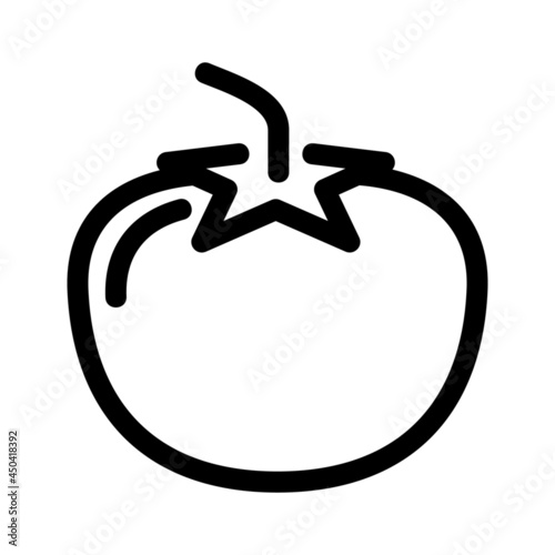 tomato icon or logo isolated sign symbol vector illustration - high quality black style vector icons 