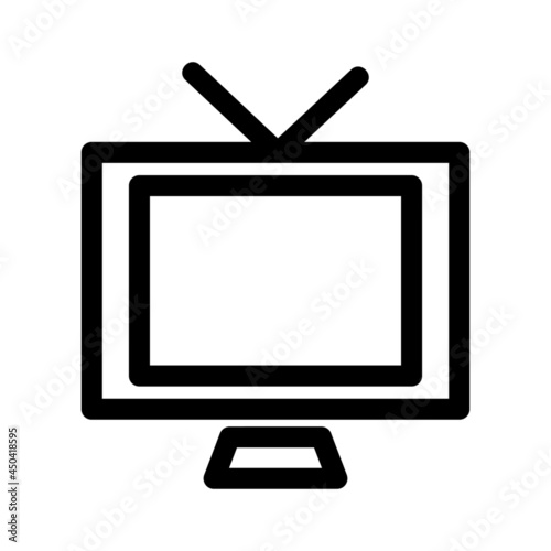 tv icon or logo isolated sign symbol vector illustration - high quality black style vector icons 