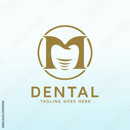 a sophisticated logo for a surgical dental practice