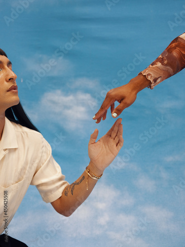 Creation of Adam recreation 