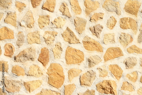 Wall stone texture, rock brick pattern background