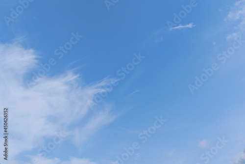 blue sky with clouds