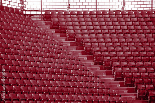 Football field seats general sports stadium