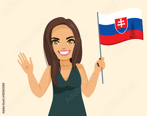 Attractive brunette Slovaki...
