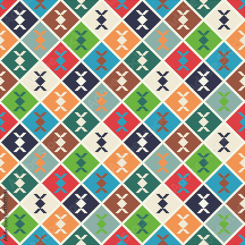 Georgian embroidery pattern 7