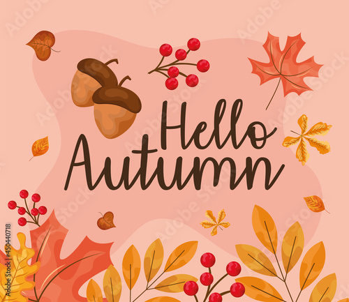 poster of hello autumn