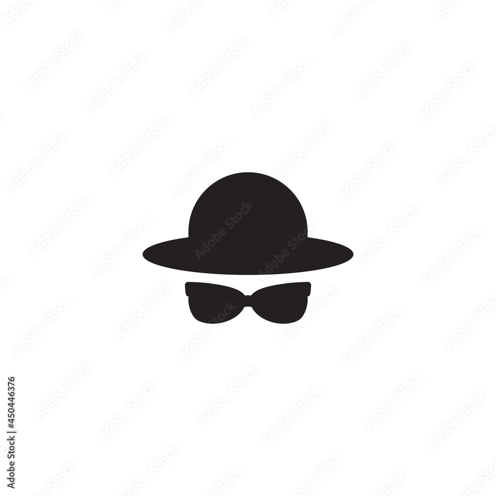 Nerd geek boy icon design template illustration Nerd geek boy icon design template illustration