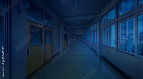 HD anime corridor wallpapers | Peakpx