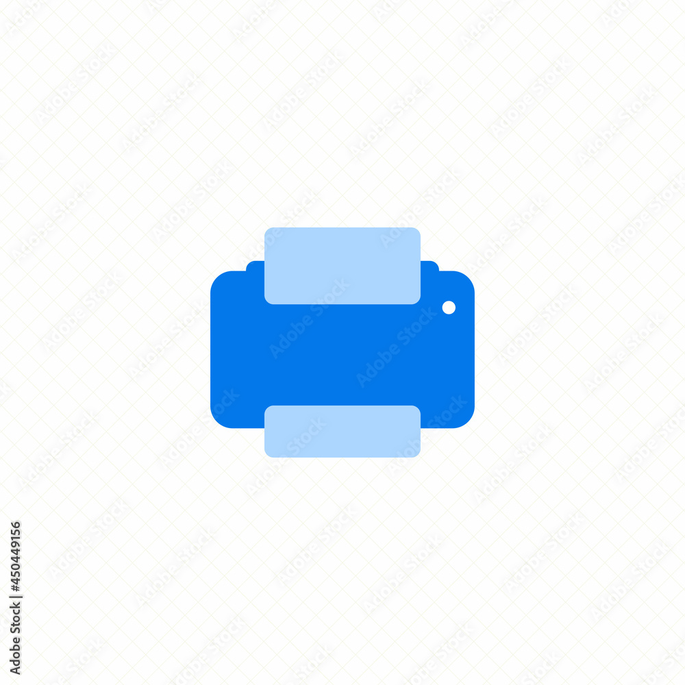 printer print single icon simple flat design vector printer print single icon simple flat design vector