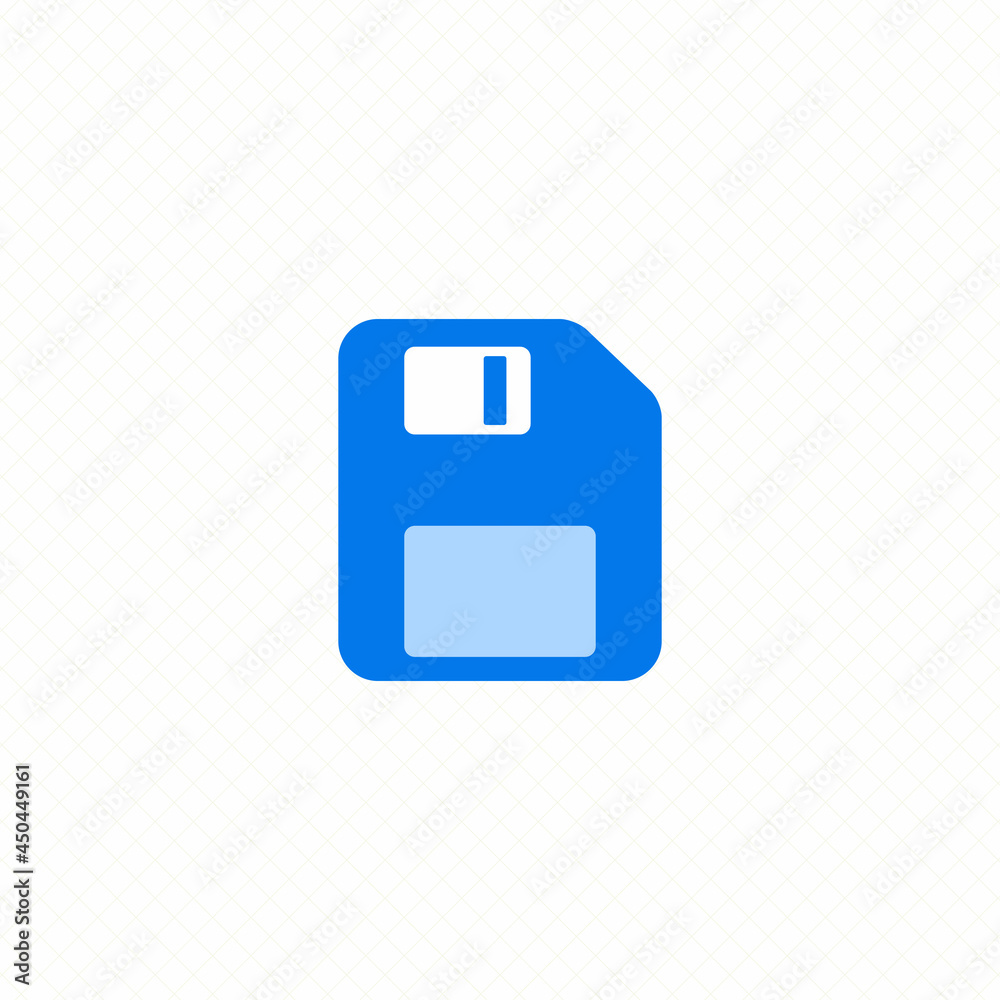 save floppy disk single icon simple flat design vector save floppy disk single icon simple flat design vector