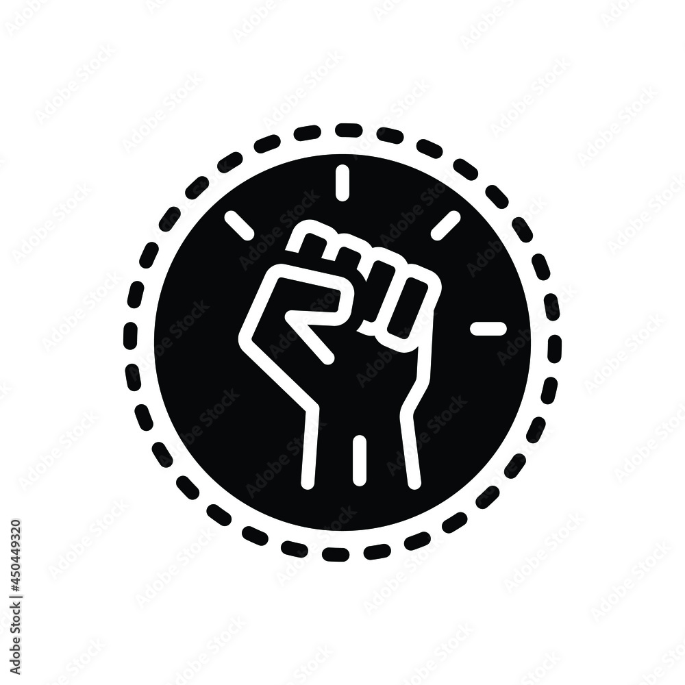 Black solid icon for will Black solid icon for will
