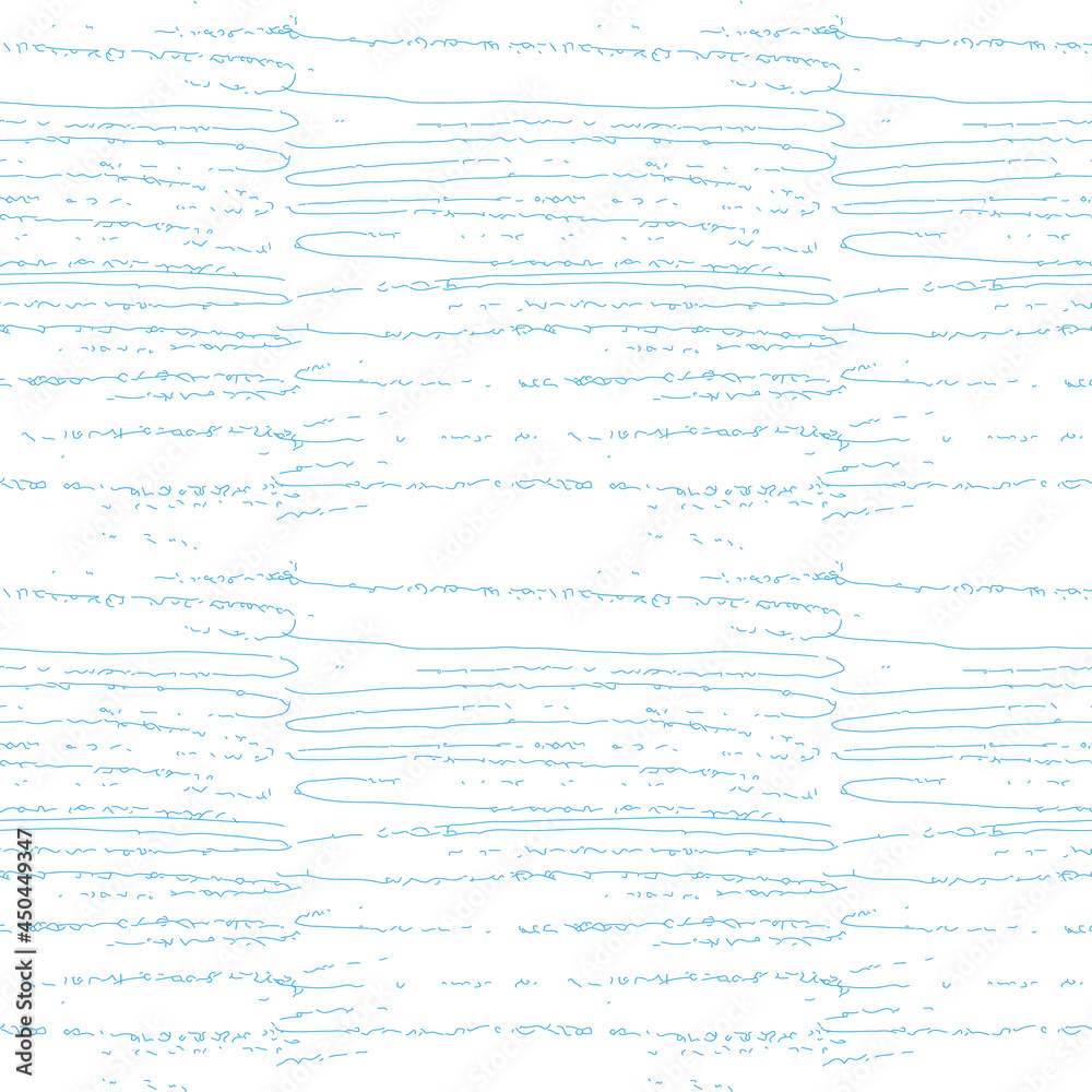 Fototapeta premium Cracked Ink Seamless Pattern, Endless Line Texture Background