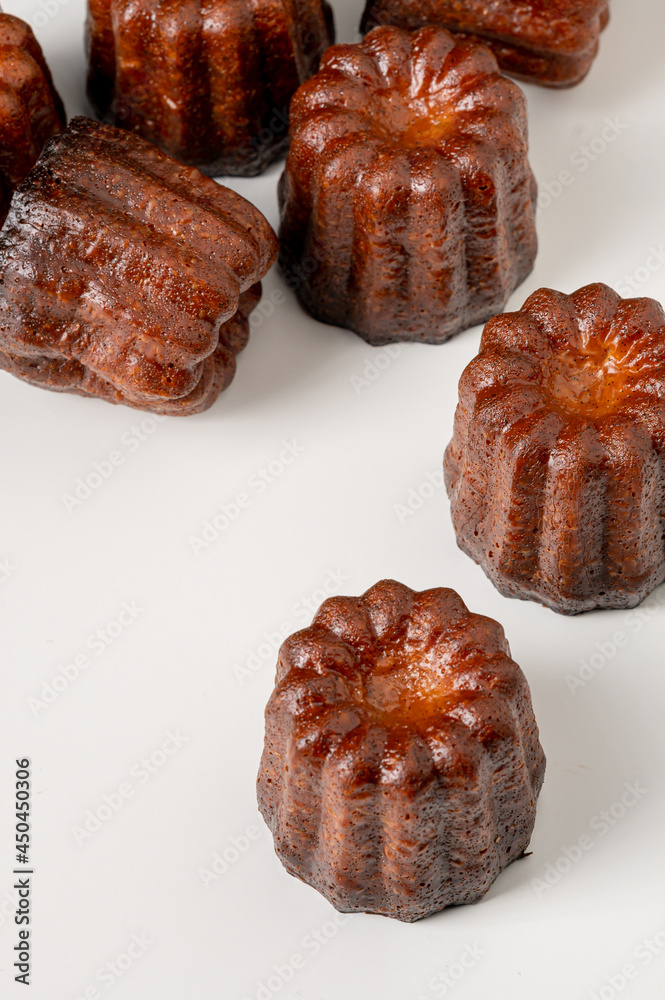 Canneles de bordeaux ,Traditional French sweet dessert,food concept. Canneles de bordeaux ,Traditional French sweet dessert,food concept.