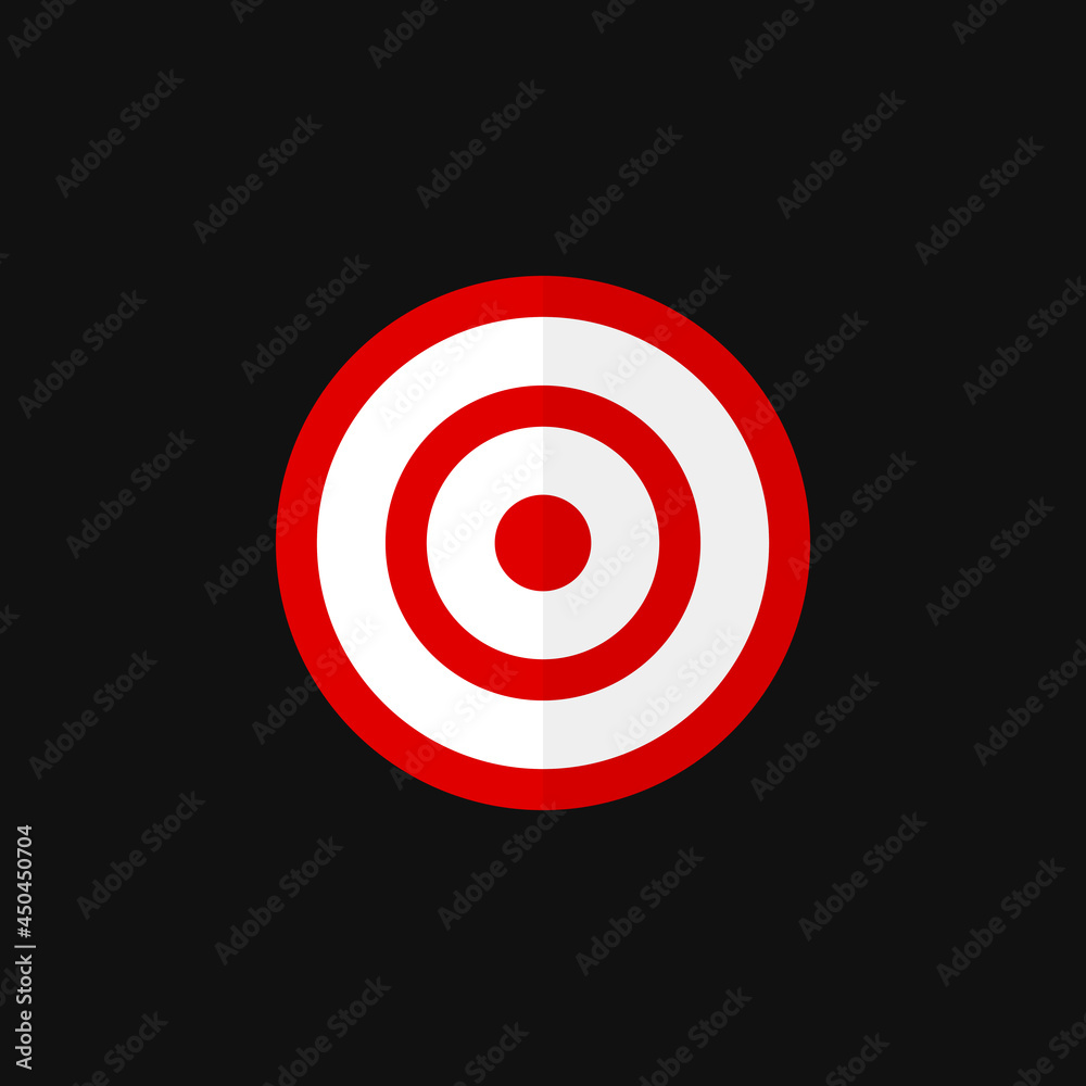 Target flat icon Target flat icon